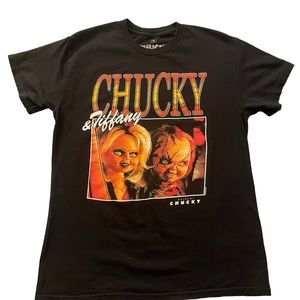Black Vintage Chucky T shirt in MED